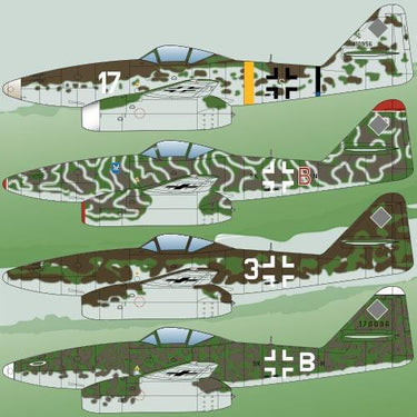 Academy 12542 1/72 ME262A-1/2